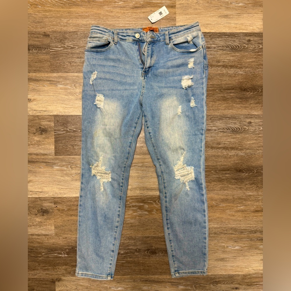 Wax Jean ripped Jeans